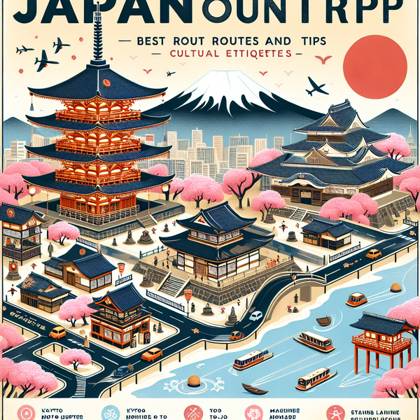 Japan Rundreise in 3 Wochen: Die besten Reiserouten und Tipps 