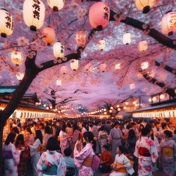 Kirschblütenfest in Japan: Ein Frühlingszauber in Rosa und Weiß 